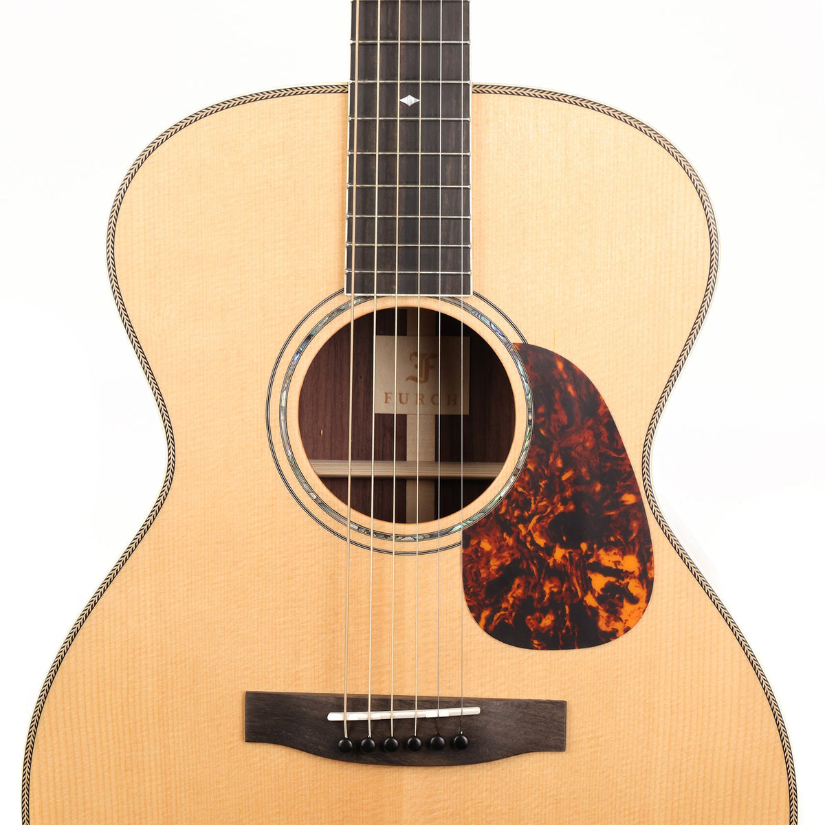 Furch Vintage 2 OM-SR SL Acoustic Guitar Natural — 6