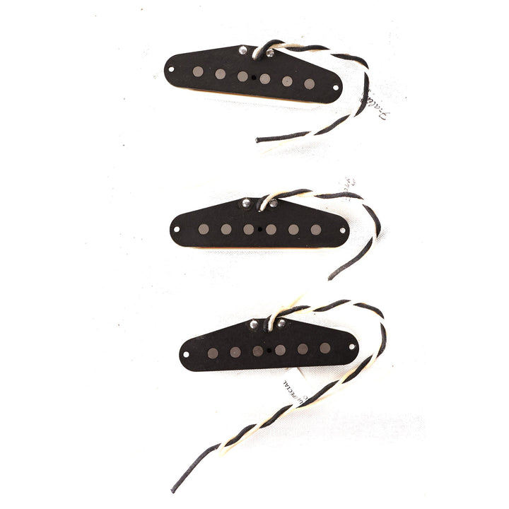 Fralin Woodstock Single-Coil Pickup Set Yellow Covers