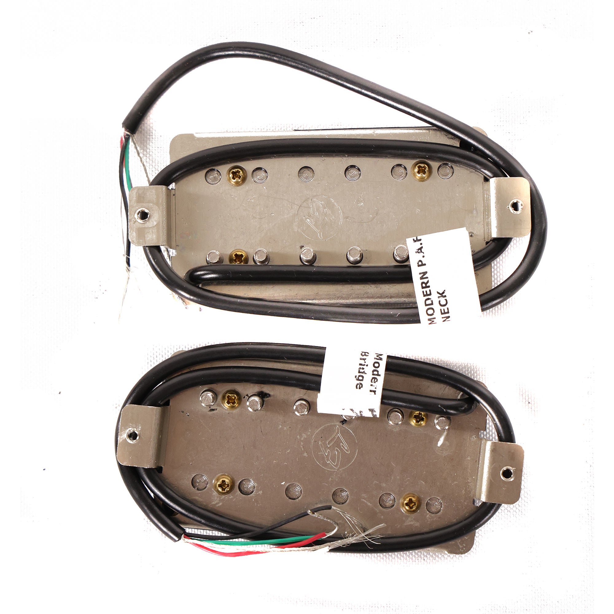 Fralin Modern P.A.F. Humbucker Set Black Bobbins | The Music Zoo