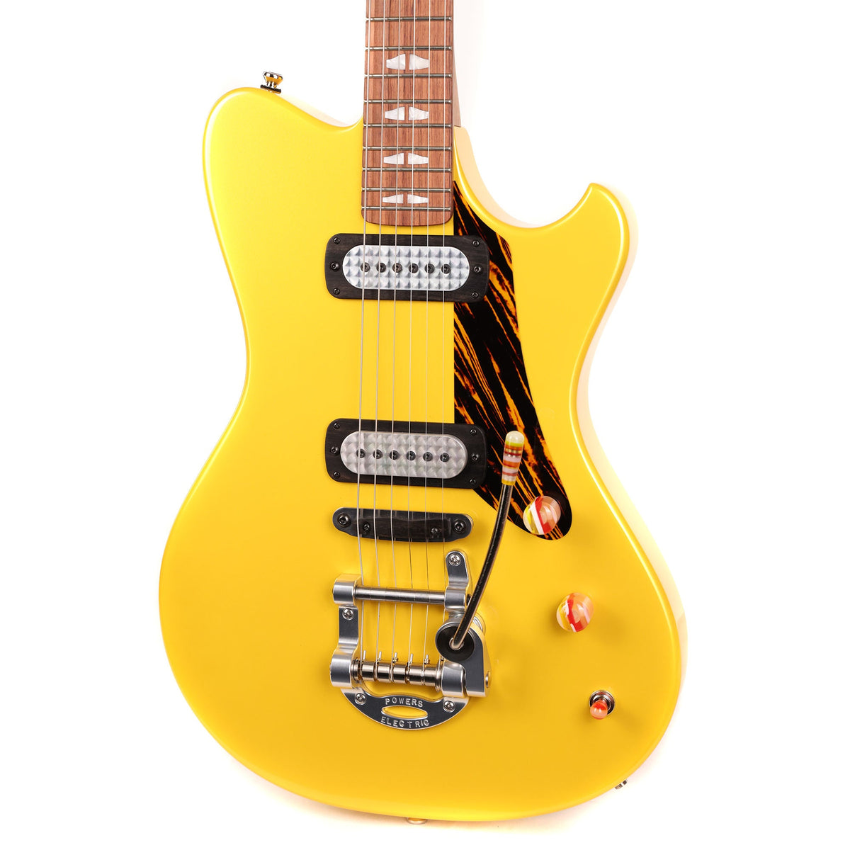 Powers Electric A-Type Saffron Yellow Metallic — 7