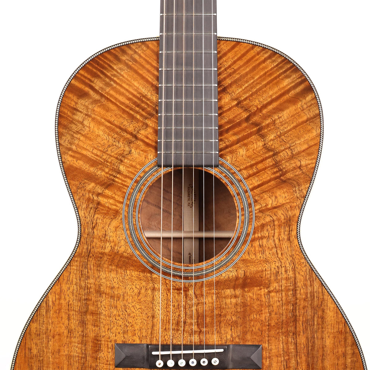 Martin Custom Shop 000 12-Fret 28 Style Figured Koa — 6