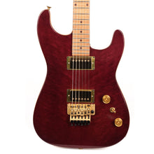 Colletti Guitars Speed of Sound Roasted Figured Maple Top Cabernet Red