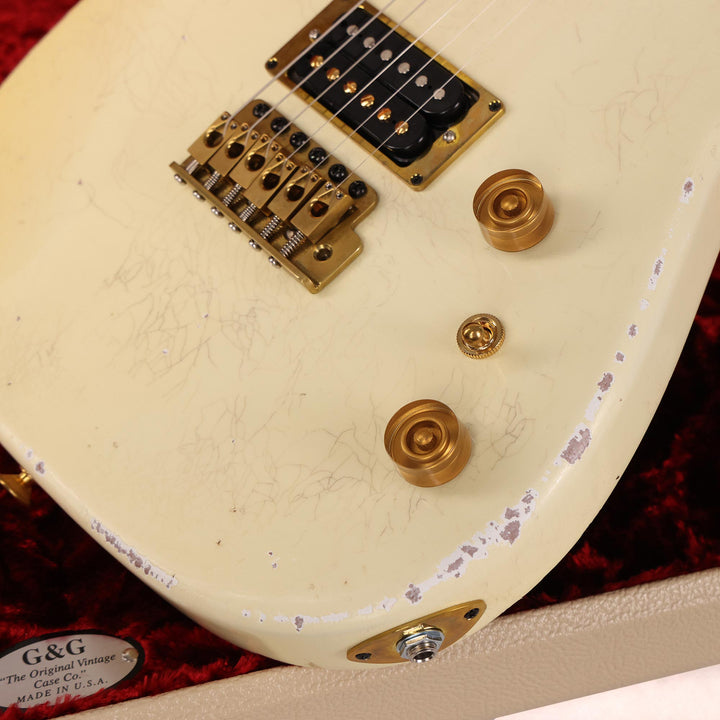 Colletti Guitars Speed of Sound Roasted Mahogany Aged Olympic White