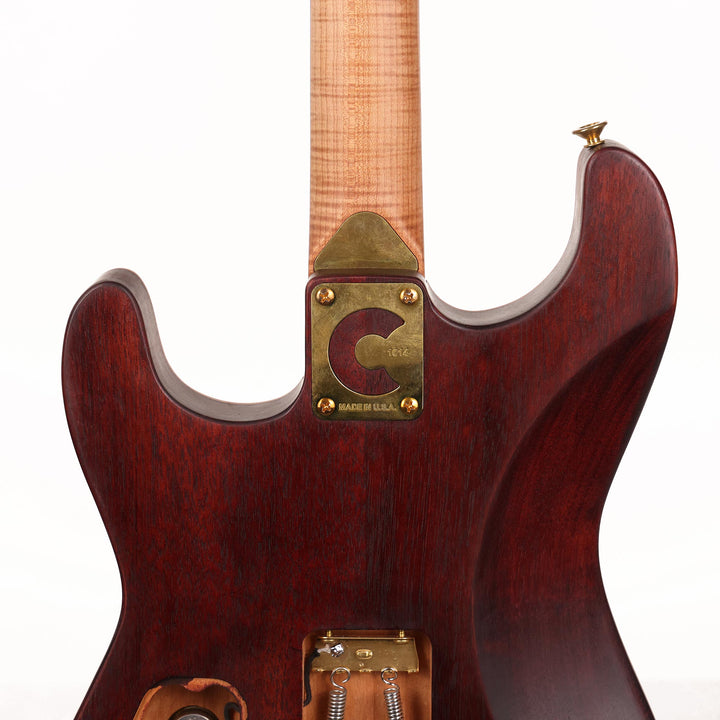 Colletti Guitars Speed of Sound Quilt Maple Top Brazilian Rosewood Fretboard Sunshine Oil Finish