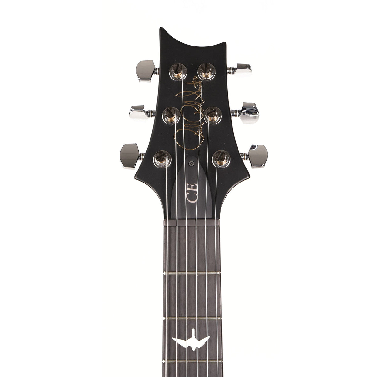 PRS Wood Library CE24 Satin Quilt Top Faded Grey Black Cherry Burst — 4