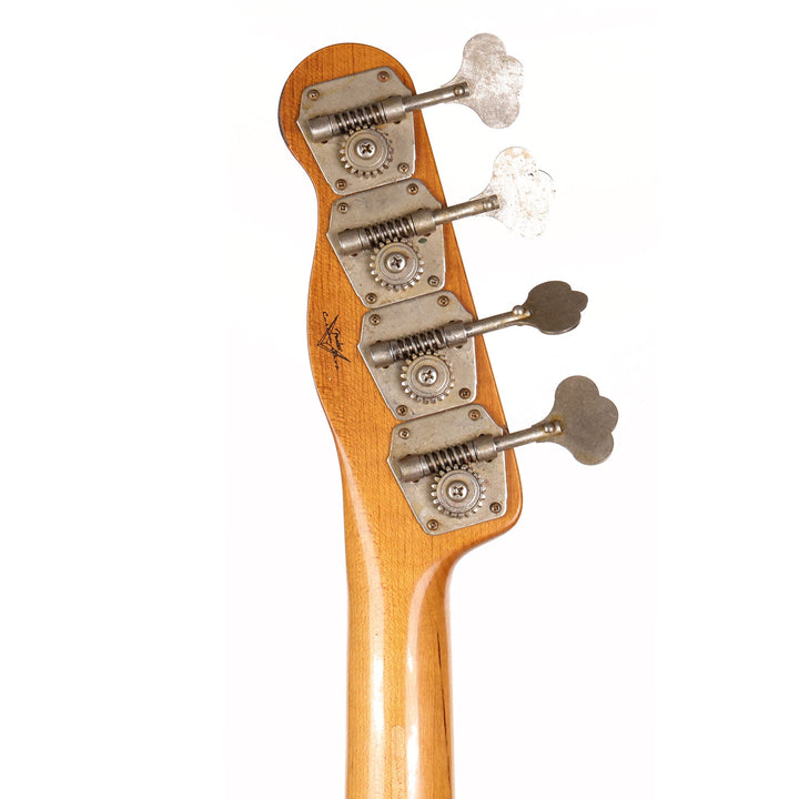 Fender Custom 1955 Precision Bass Relic Electric Bass Guitar Shell Pink