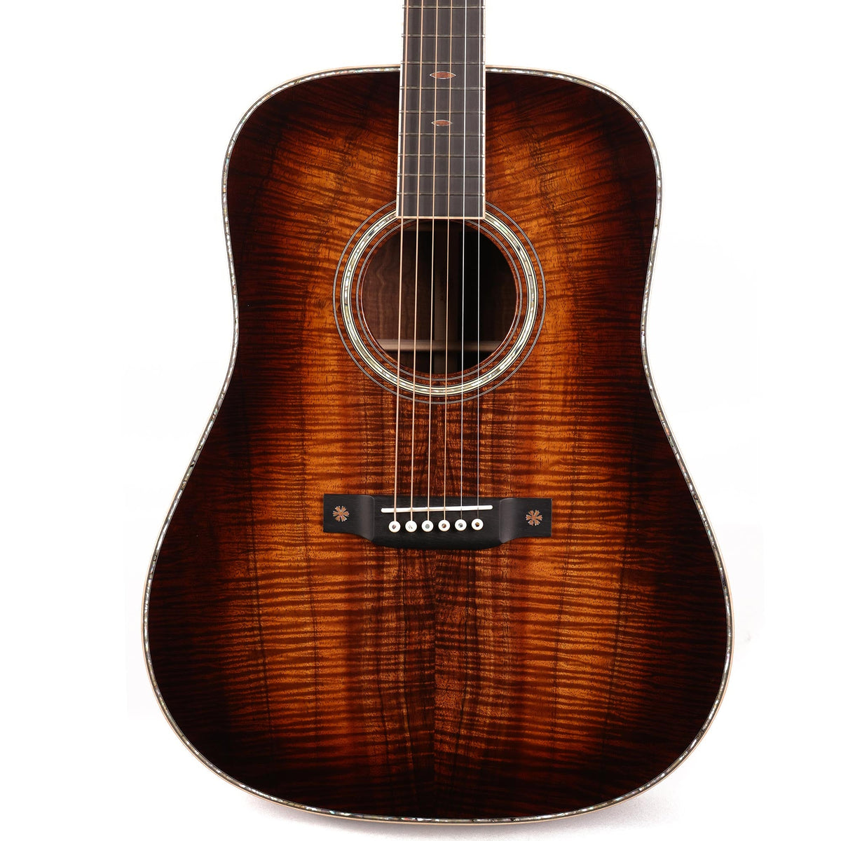 Martin Custom Shop Dreadnought Highly Figured Koa — 1