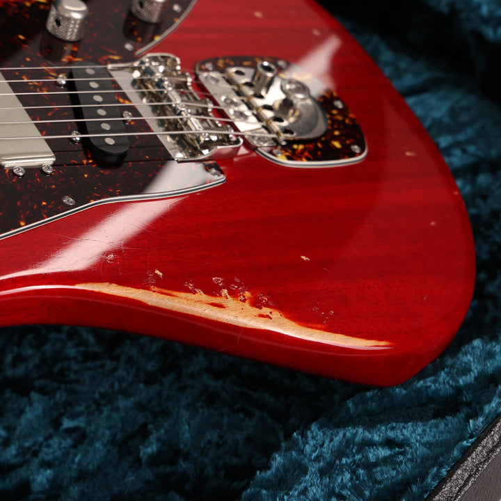 Tom Anderson Raven Classic Transparent Cherry In-Distress Level 2