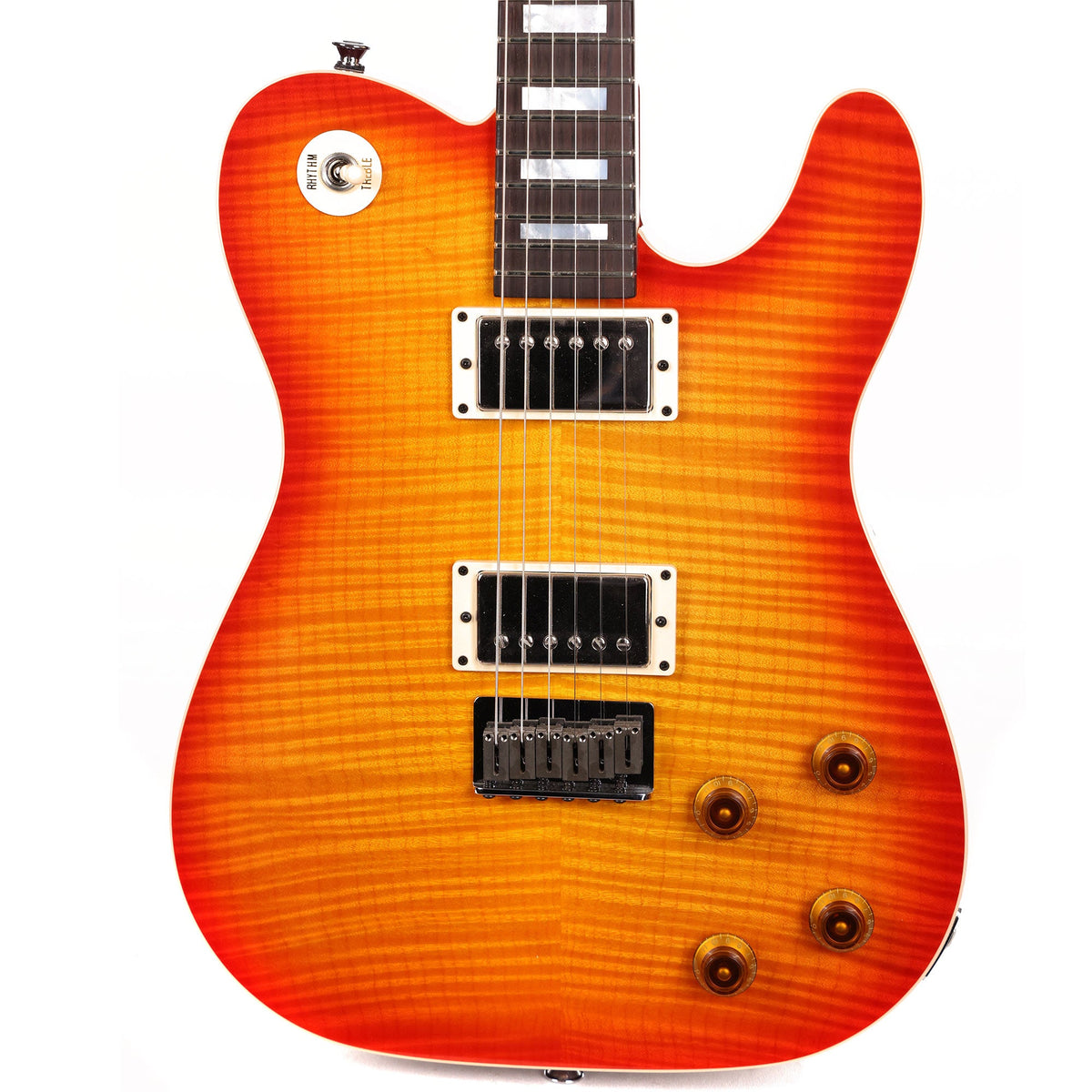 Charvel Custom Shop 1982 Style 2 Stephen Stern Tribute Brazilian Rosewood Cherry Sunburst Used — 1