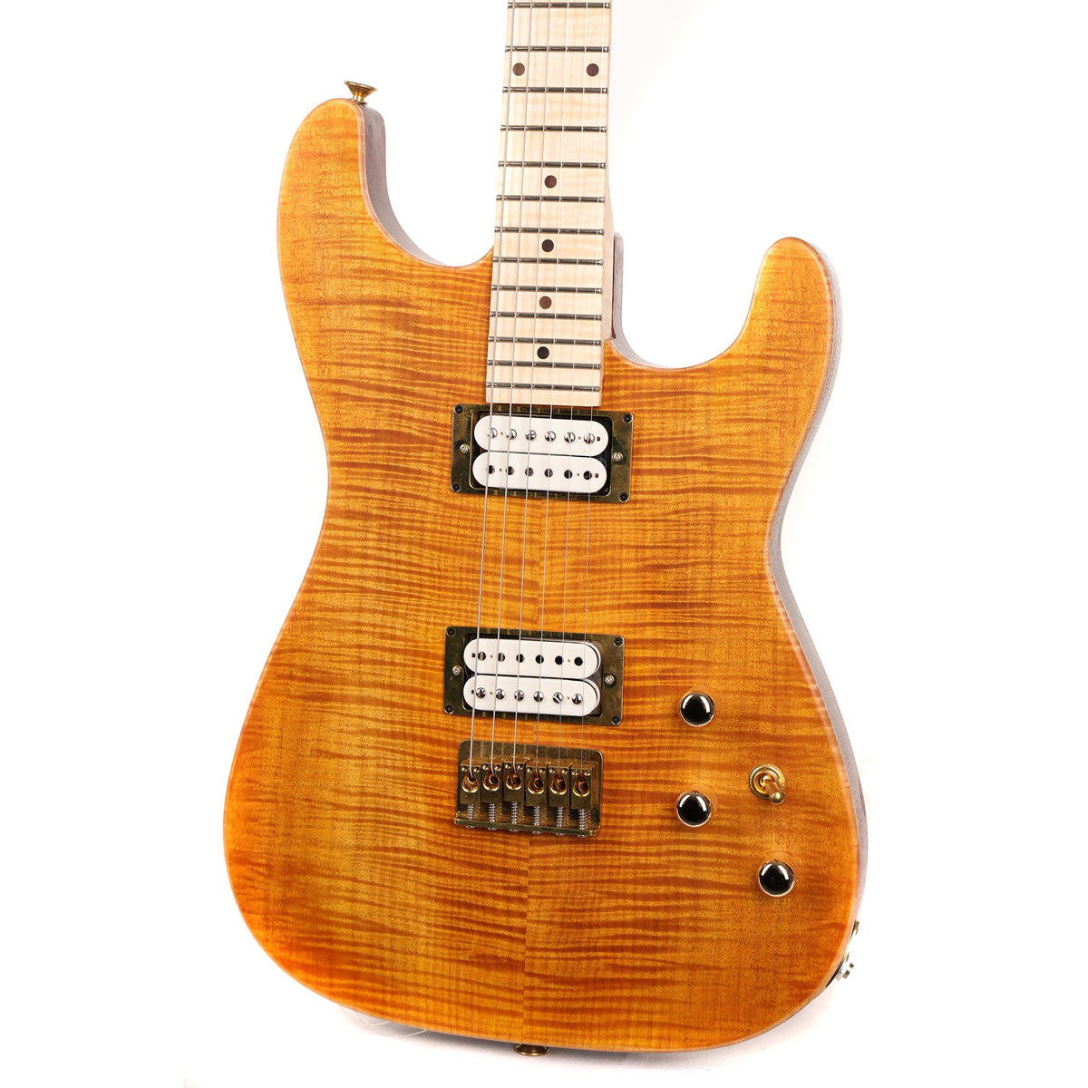 Colletti Guitars Speed of Sound Flame Maple Top Sunshine Oil Finish — 6