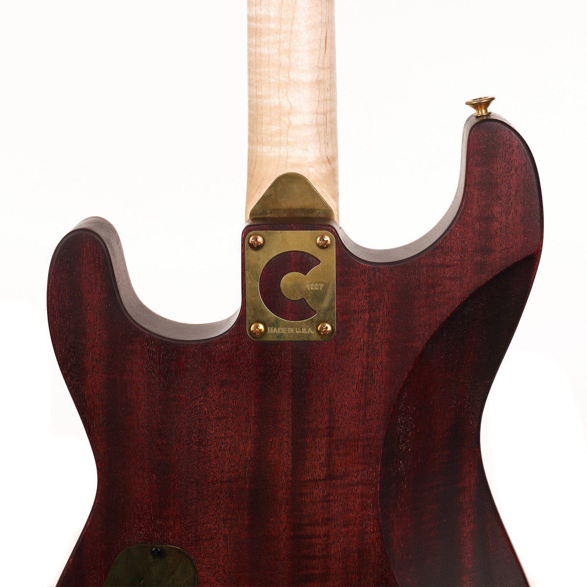 Colletti Guitars Speed of Sound Flame Maple Top Sunshine Oil Finish — 7