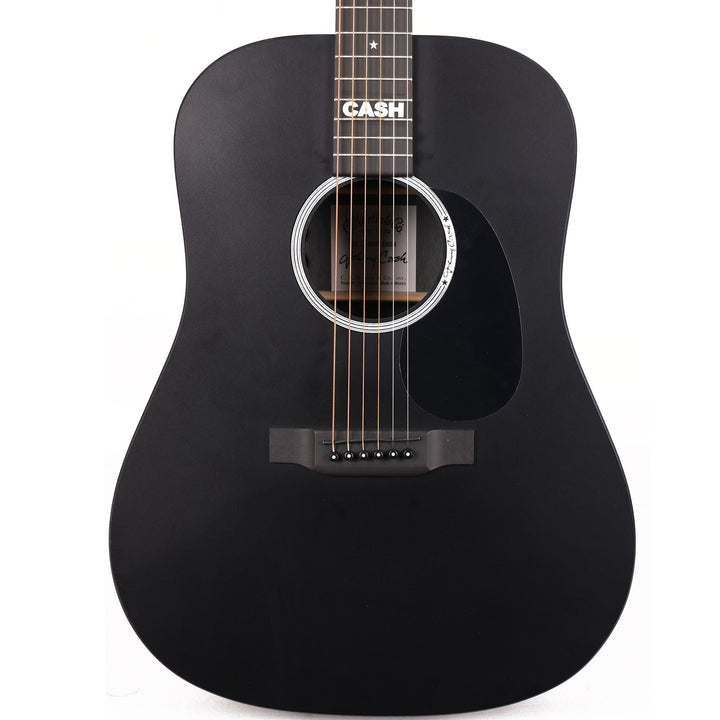 Martin DX Johnny Cash Acoustic-Electric Jett Black Used
