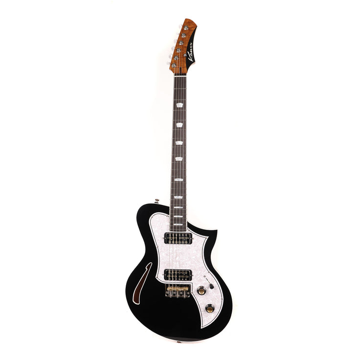 Kauer Korona Thinline Guitar Black