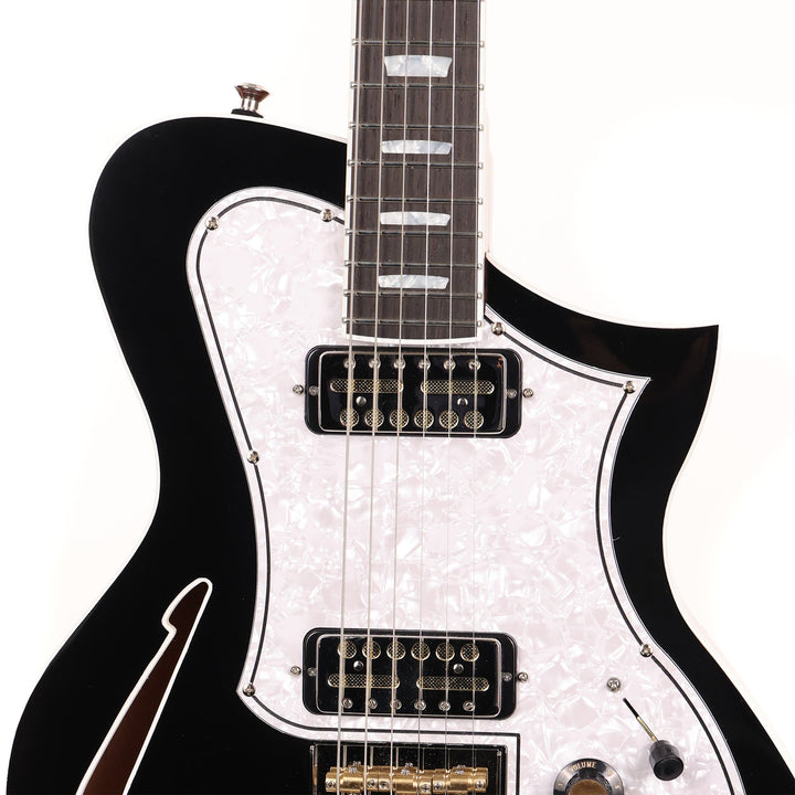 Kauer Korona Thinline Guitar Black