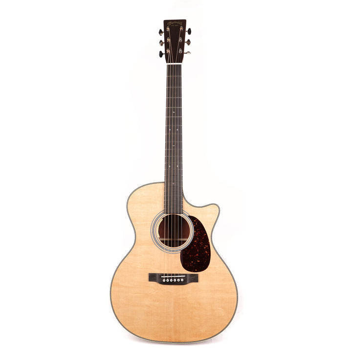 Martin Custom Shop Grand Performance Acoustic-Electric Bearclaw Spruce and Quilted Bubinga