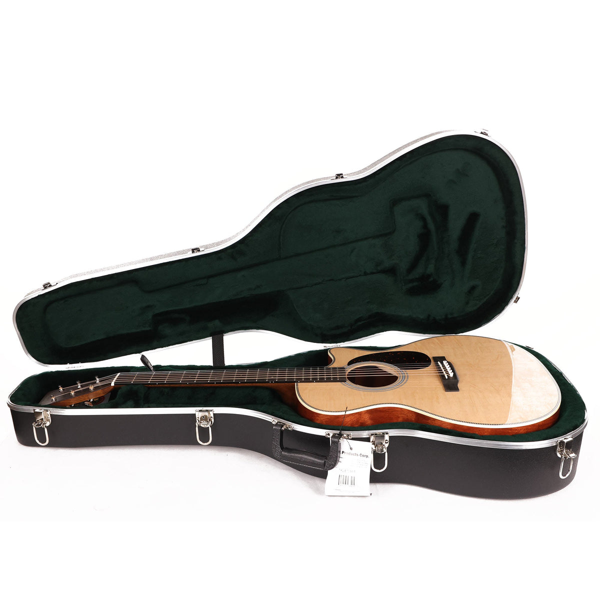 Martin Custom Shop Grand Performance Acoustic-Electric Bearclaw Spruce and Quilted Bubinga — 9
