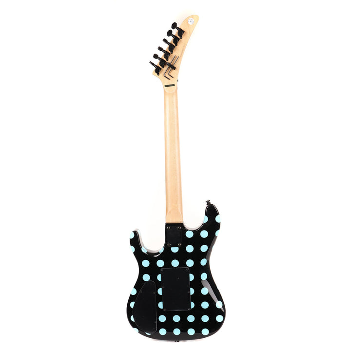 Kramer Nightswan Black with Blue Polka Dots Used