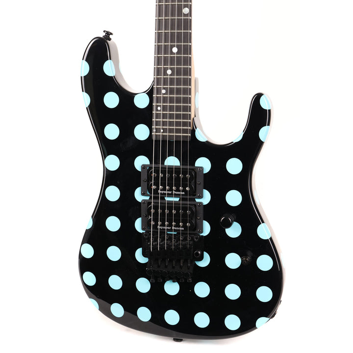Kramer Nightswan Black with Blue Polka Dots Used