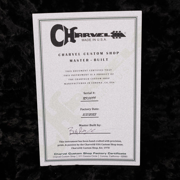 Charvel Custom Shop Star Masterbuilt Rob Knowles Cobalt Blue