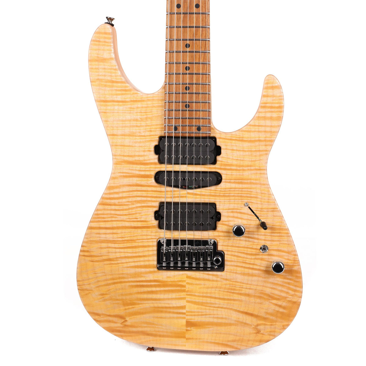 Tom Anderson Angel Player 7-String Flame Top Satin Tinted Natural — 1