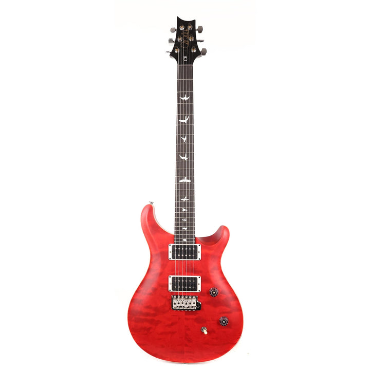 PRS Wood Library CE24 Satin Quilt Top Ruby Red
