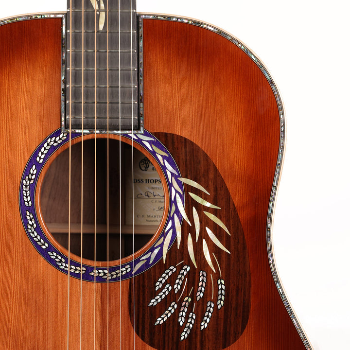 Martin DSS Hops & Barley Dreadnought Limited Edition Acoustic Toasted Burst