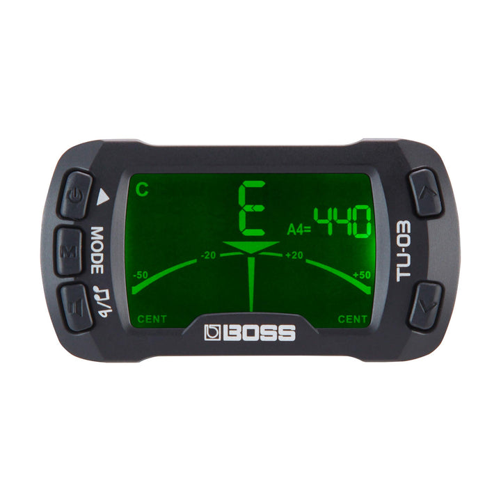 Boss TU-03 Clip-On Tuner and Metronome