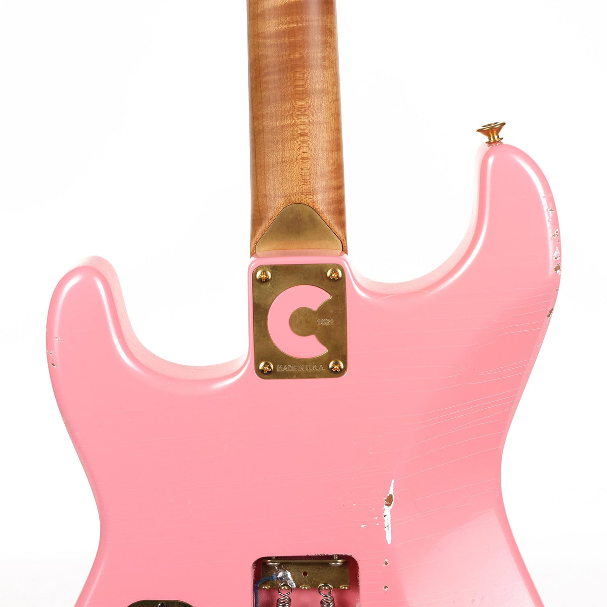 Colletti Guitars Speed of Sound Aged Platinum Pink — 9
