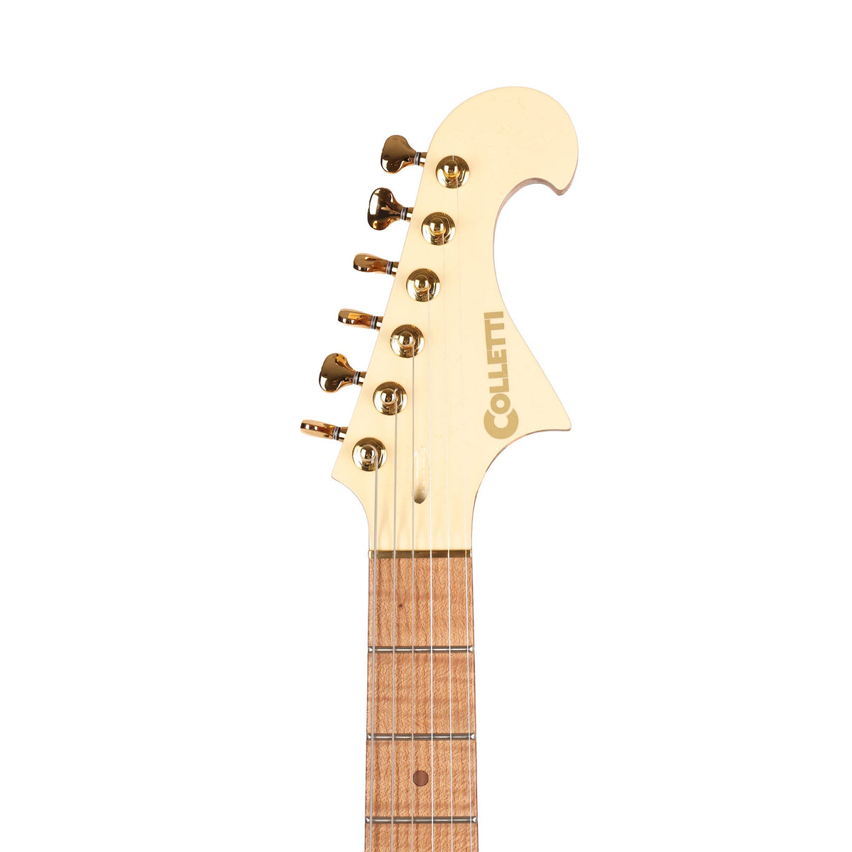 Colletti Guitars Speed of Sound Vintage White — 4
