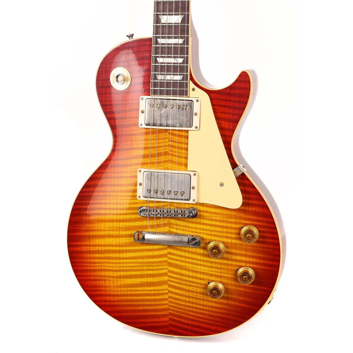Gibson Custom Shop 1959 Les Paul Standard Reissue VOS Washed Cherry Sunburst — 7
