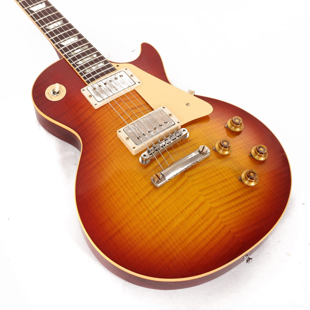 Gibson Custom Shop 1959 Les Paul Standard Reissue VOS Washed Cherry Sunburst — 8