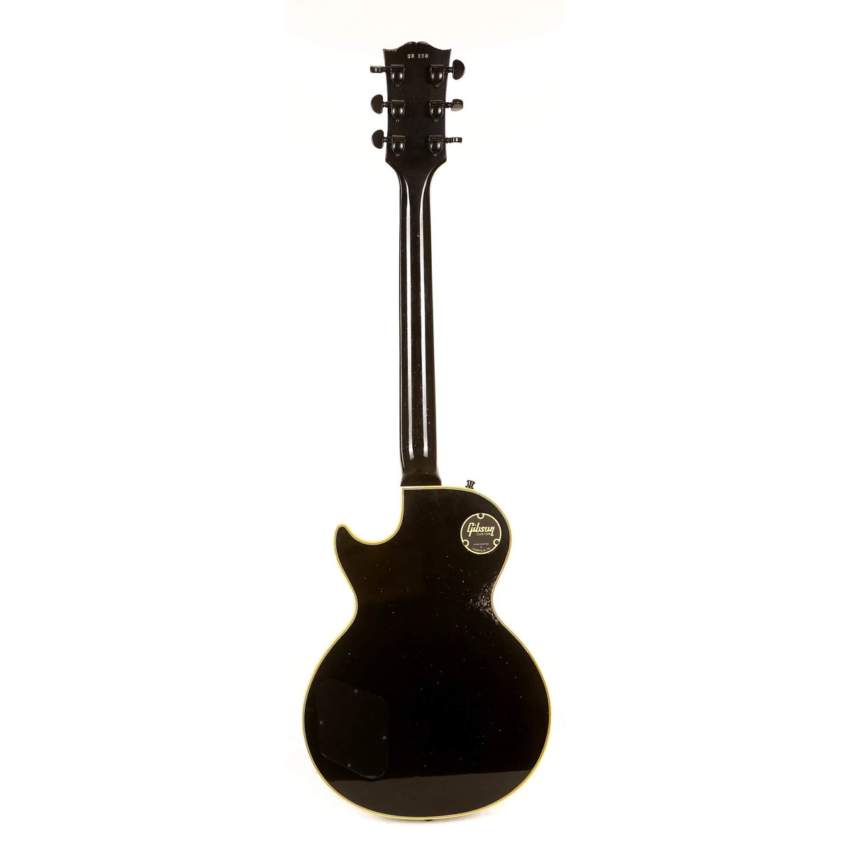 Gibson Custom Shop Kirk Hammett 1989 Les Paul Custom Murphy Lab Aged Ebony — 3
