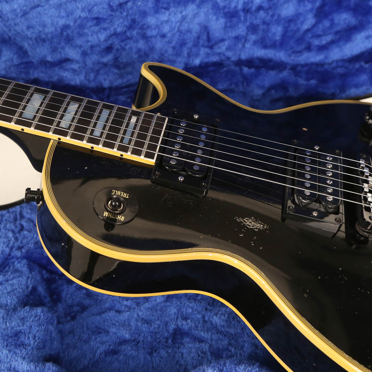 Gibson Custom Shop Kirk Hammett 1989 Les Paul Custom Murphy Lab Aged Ebony — 7