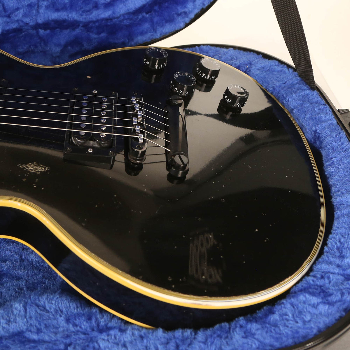 Gibson Custom Shop Kirk Hammett 1989 Les Paul Custom Murphy Lab Aged Ebony — 8