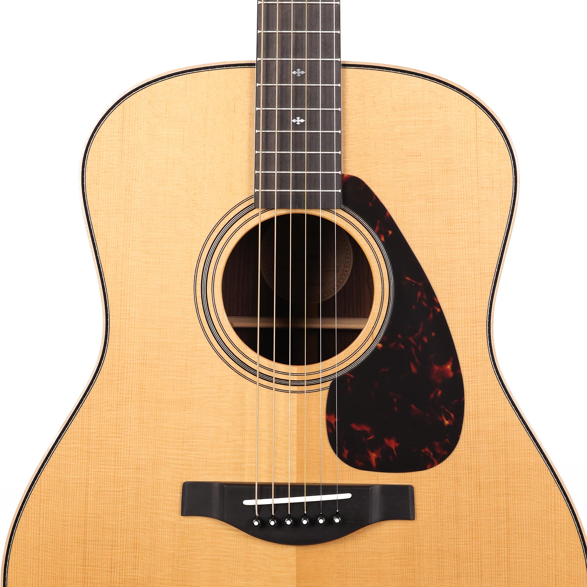 Yamaha LL26R Acoustic Guitar Natural 2024 | The Music Zoo