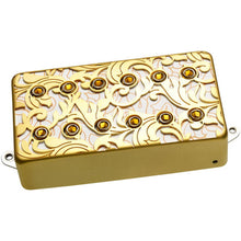 DiMarzio UtoPIA Neck Humbucker Satin Gold and White