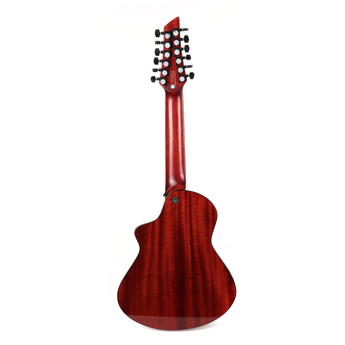 Avante by Veillette Gryphon Short Scale Acoustic Guitar Sunburst — 3