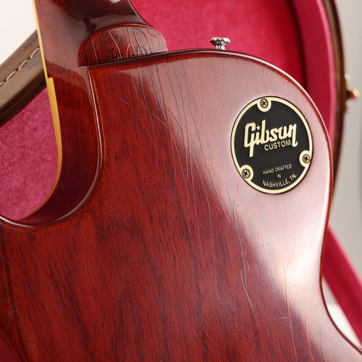Gibson Custom Shop 1958 Les Paul Washed Cherry Sunburst Murphy Lab Ultra Light Aged — 11