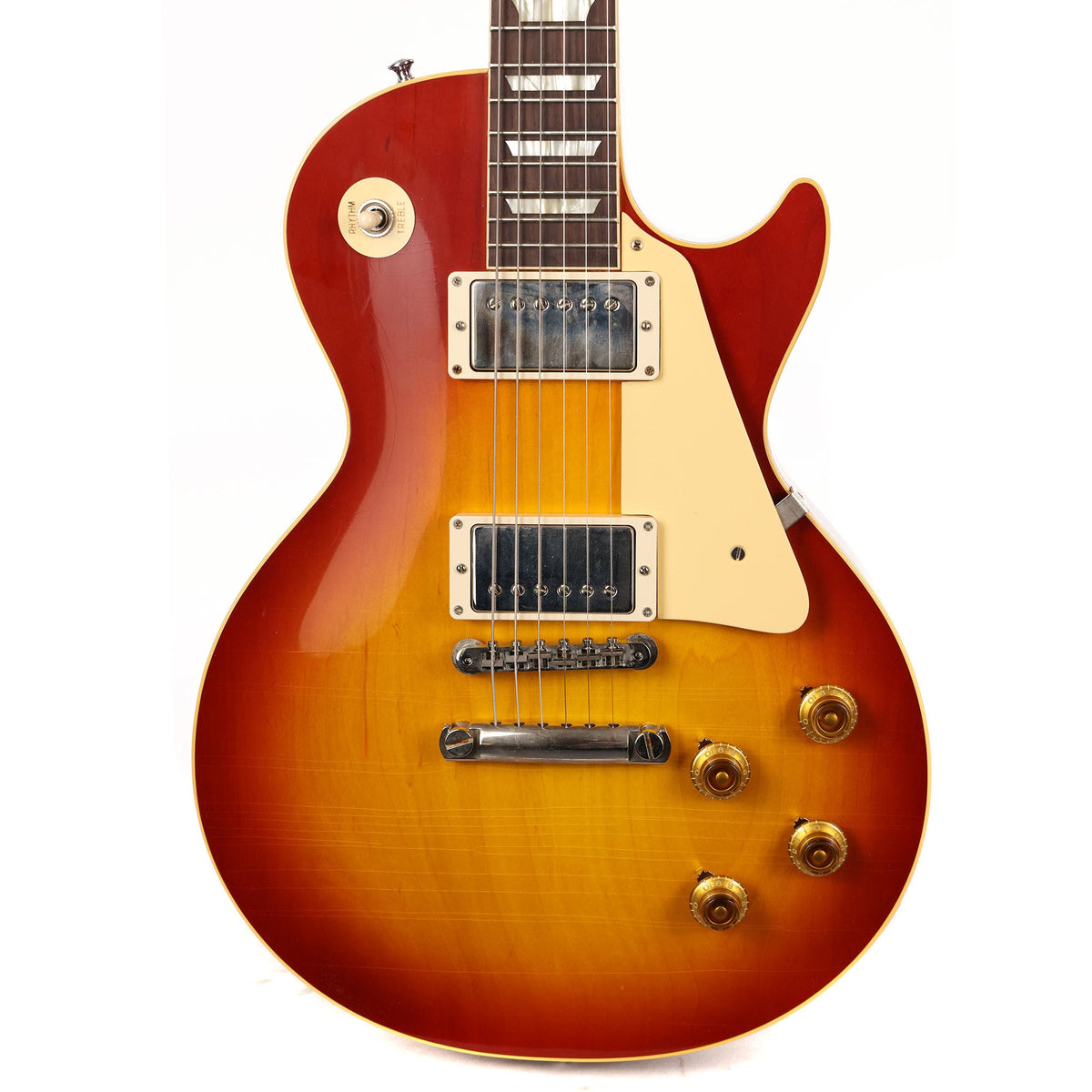 Gibson Custom Shop 1958 Les Paul Washed Cherry Sunburst Murphy Lab Ultra Light Aged — 1