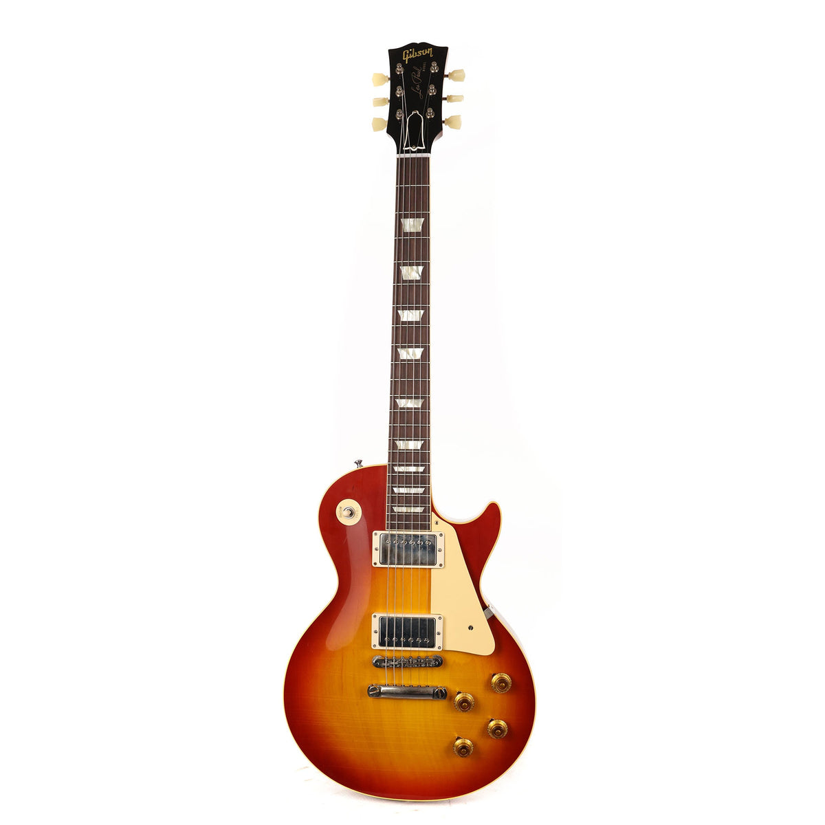 Gibson Custom Shop 1958 Les Paul Washed Cherry Sunburst Murphy Lab Ultra Light Aged — 2