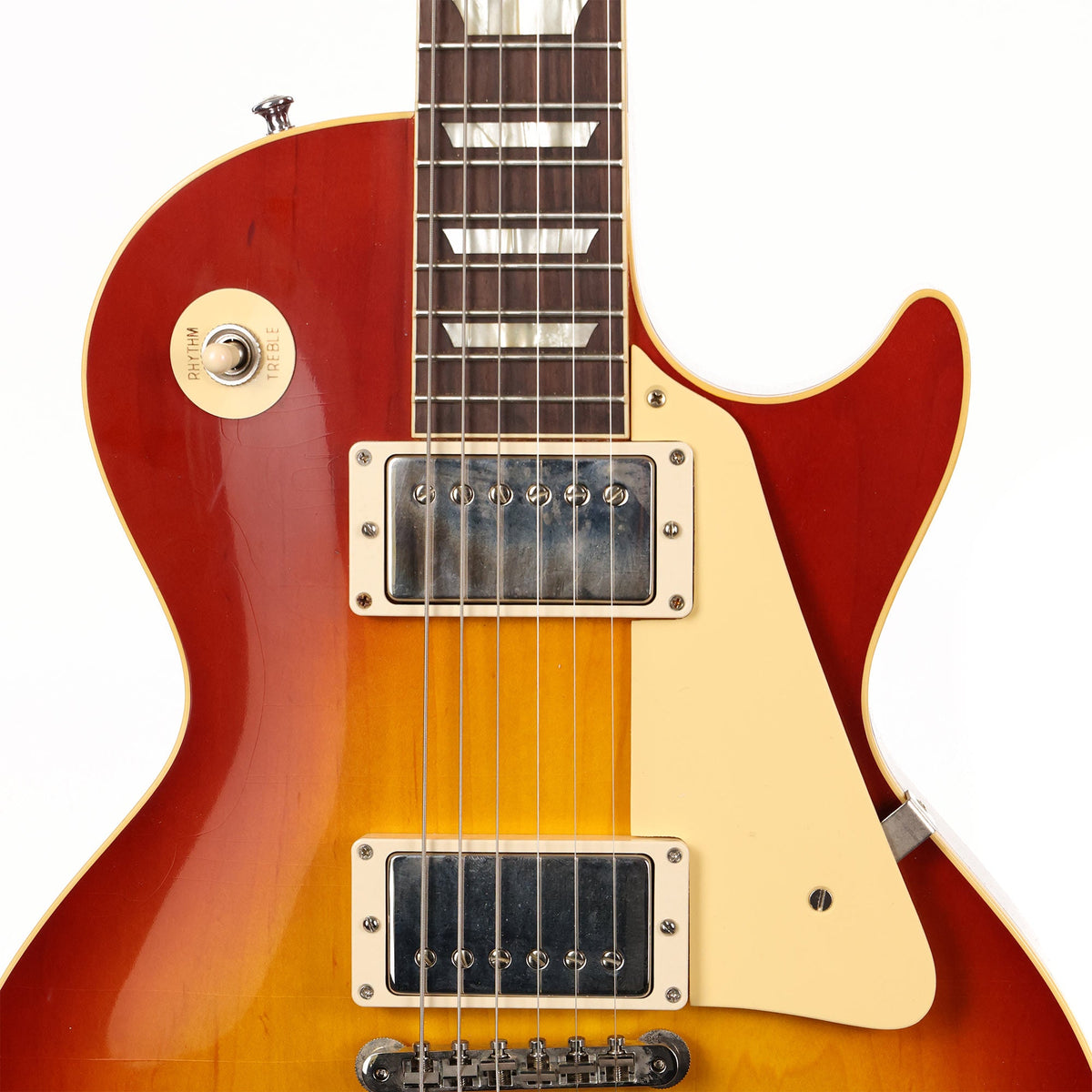 Gibson Custom Shop 1958 Les Paul Washed Cherry Sunburst Murphy Lab Ultra Light Aged — 6