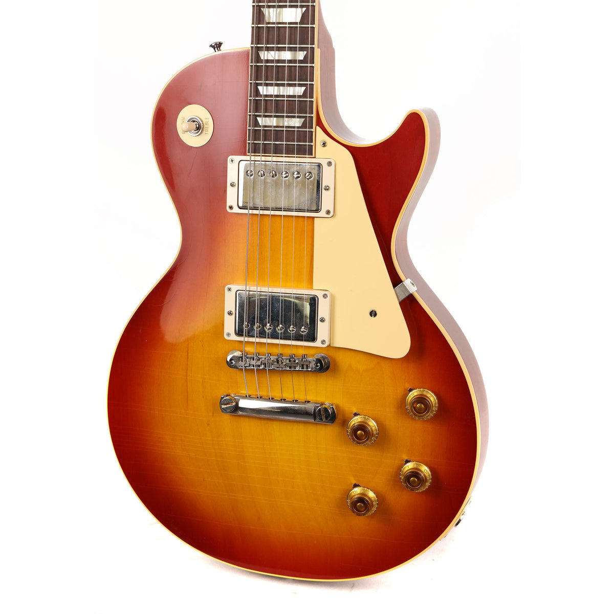 Gibson Custom Shop 1958 Les Paul Washed Cherry Sunburst Murphy Lab Ultra Light Aged — 7