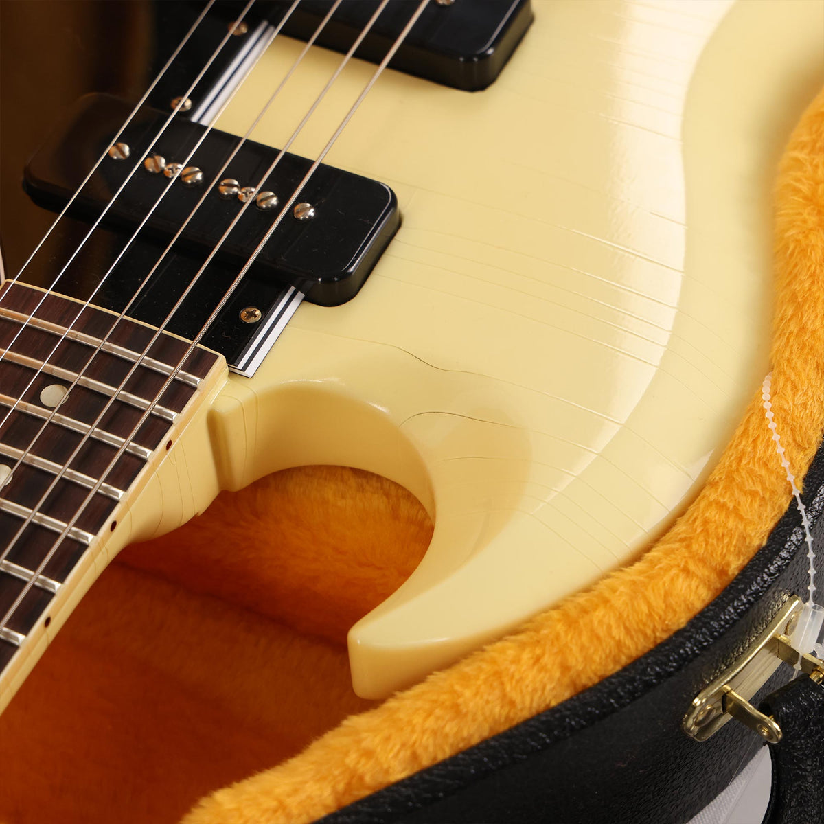 Gibson Custom Shop 1963 SG Special Ultra Light Aged Classic White Murphy Lab — 7
