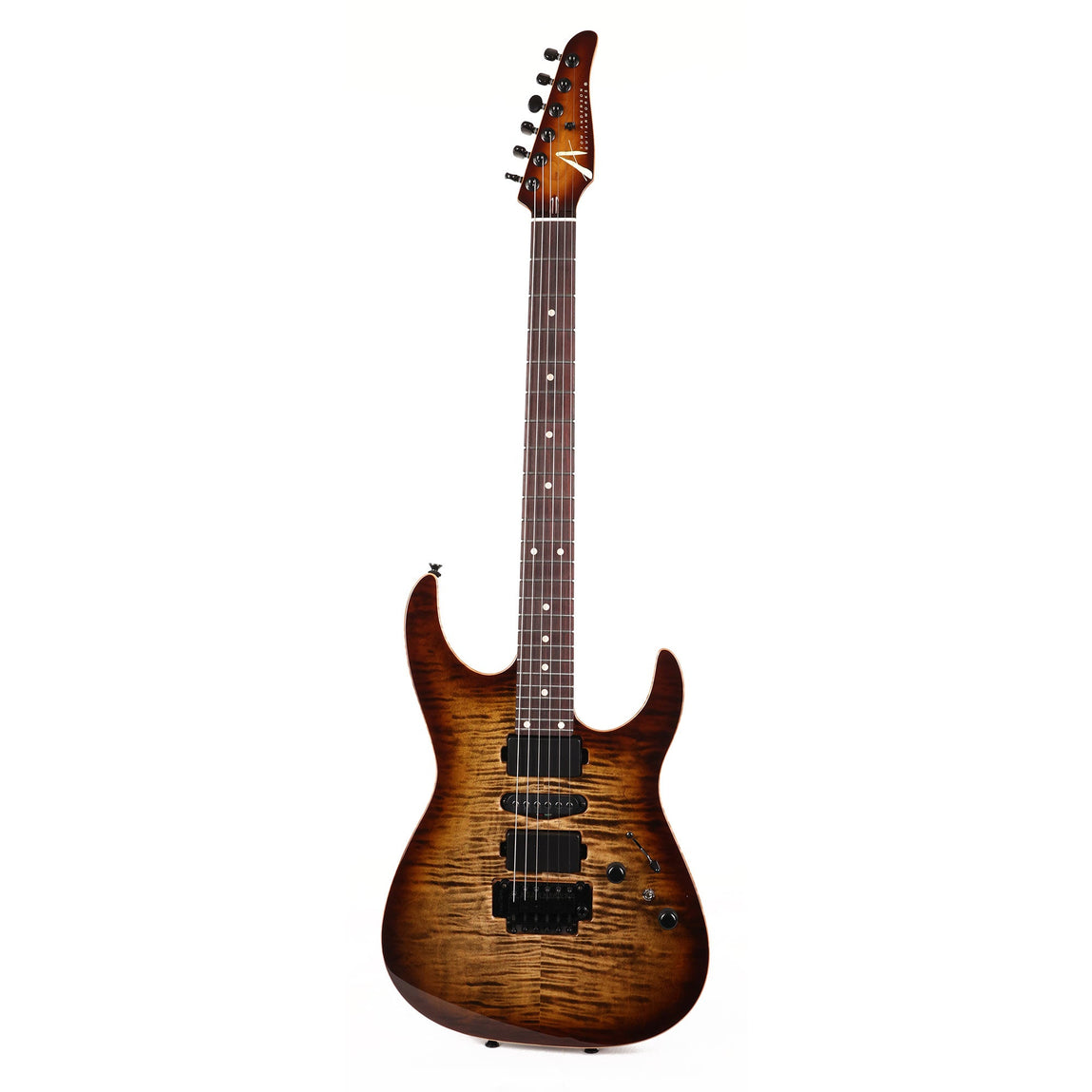 Tom Anderson Angel Natural Mocha Burst with Binding | The Music Zoo