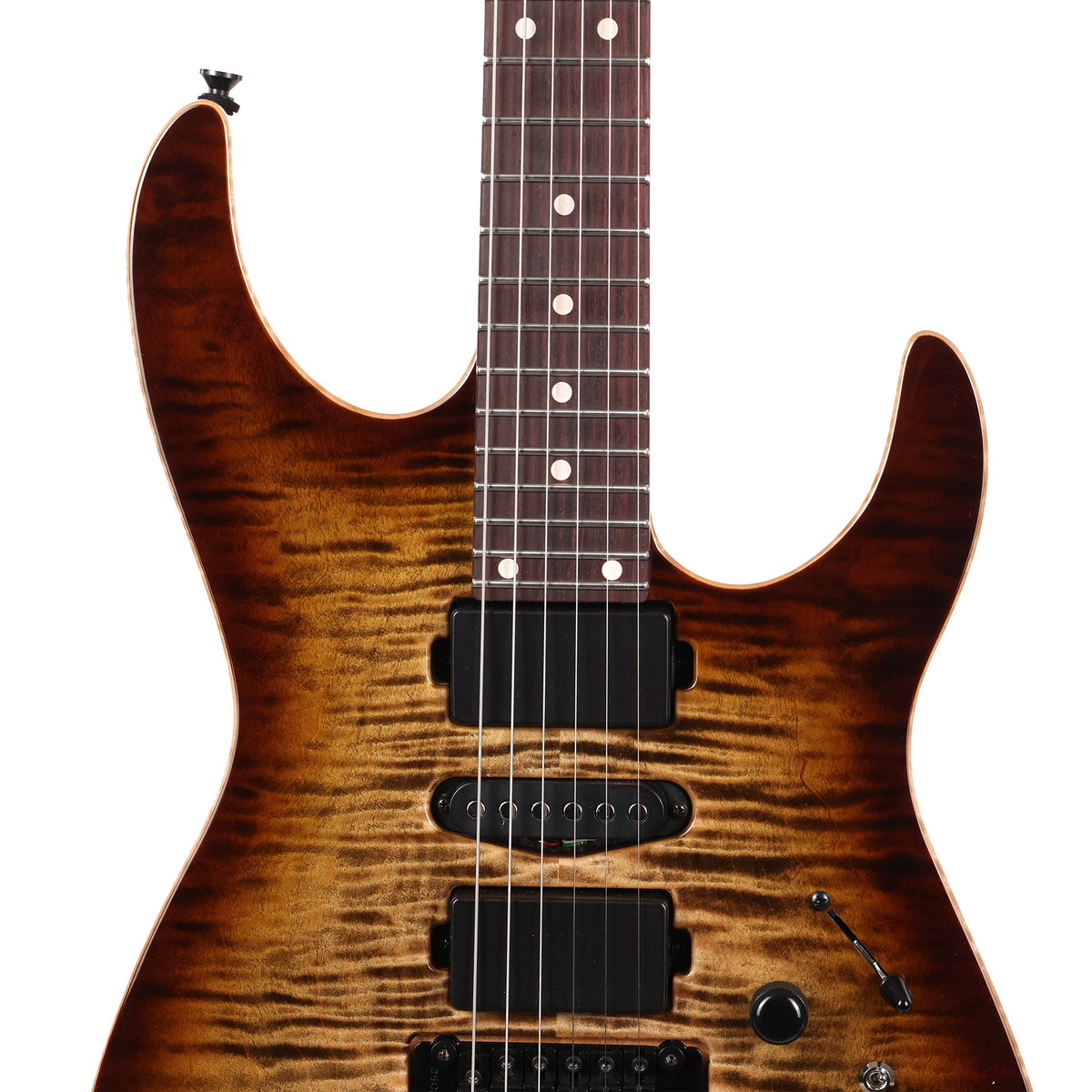 Tom Anderson Angel Natural Mocha Burst with Binding — 6