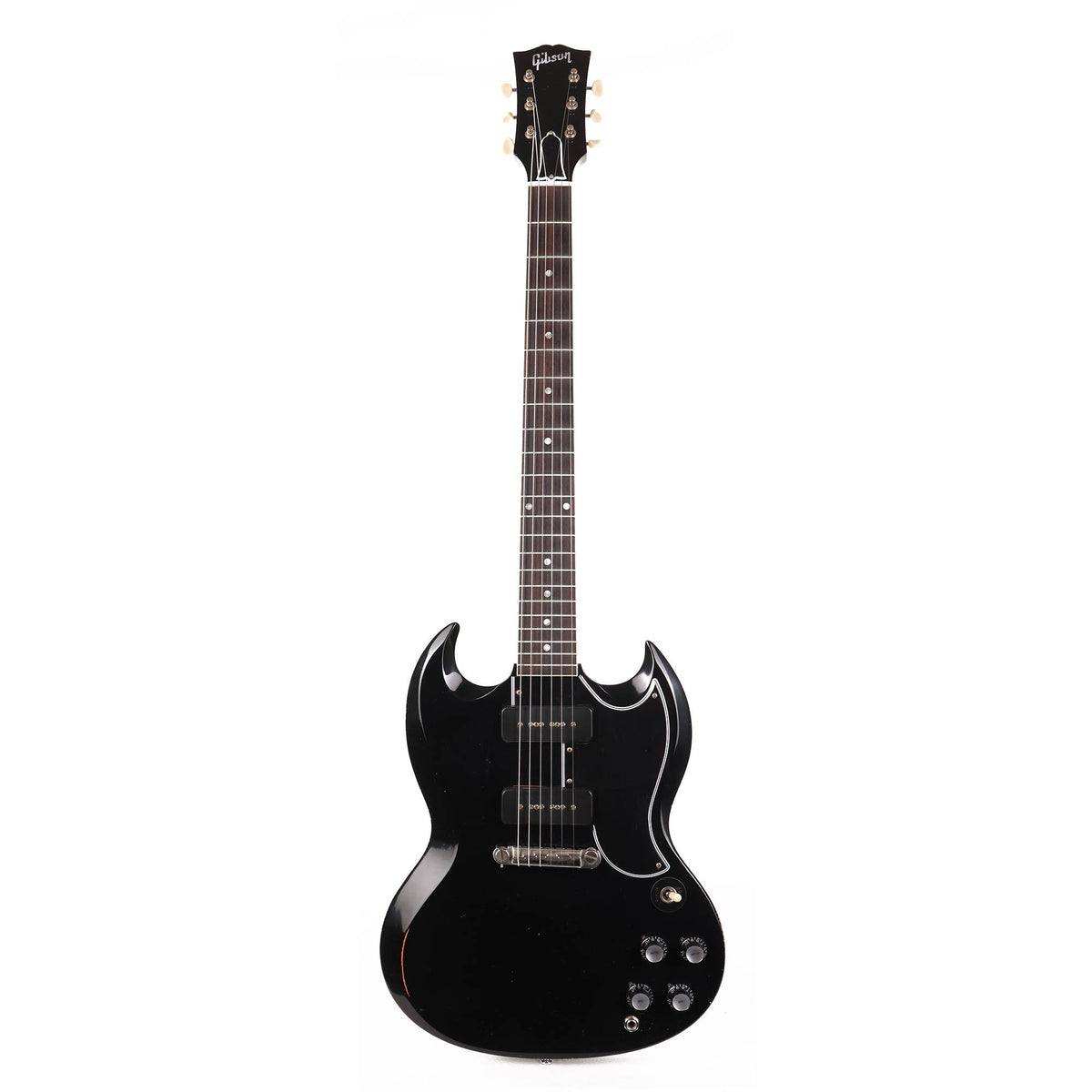 Gibson Custom Shop Made 2 Measure 1963 SG Special Murphy Lab Light Aged Ebony — 2