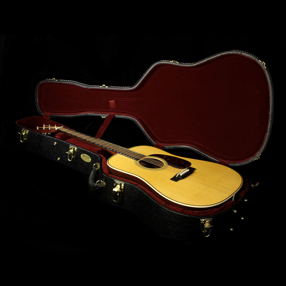 Used Martin HD-28V Dreadnought Acoustic Guitar Natural — 5