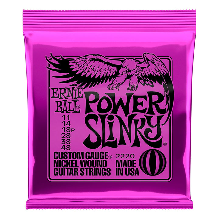 Ernie Ball Power Slinky Nickel Wound Electric Strings 11-48