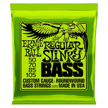Ernie Ball Regular Slinky Nickel Wound Bass Strings (50-105)