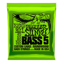 Ernie Ball Regular Slinky Nickel Wound Bass 5-Strings (45-130)